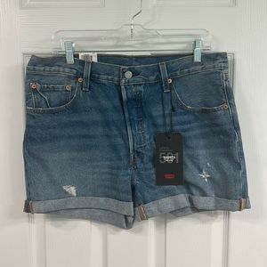 Levi’s Women’s 501 Mid-rise Shorts Size 32